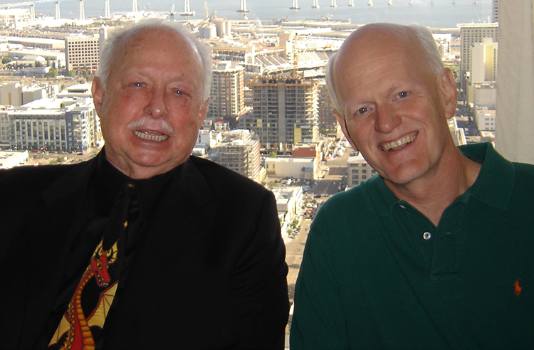 Paul Hersey and Marshall Goldsmith in San Diego